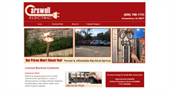 Desktop Screenshot of carswellelectric.com